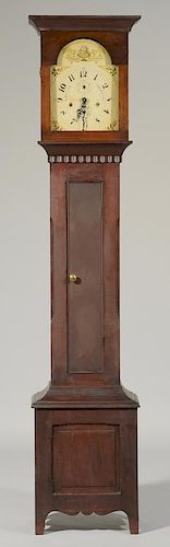 AMERICAN TALL CASE CLOCK, LUMAN