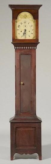 AMERICAN TALL CASE CLOCK, LUMA