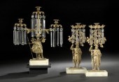 American Three-Piece Gilt-Lacq