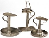 AMERICAN TIN OIL LAMP AND LAMP