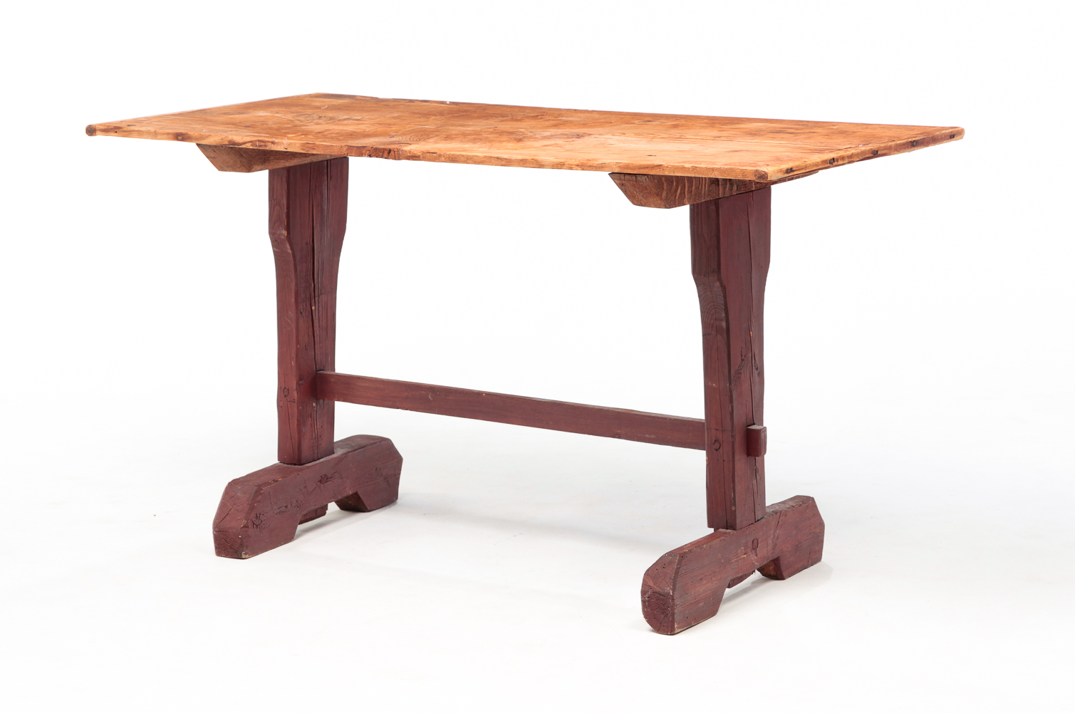 AMERICAN TRESTLE TABLE. First