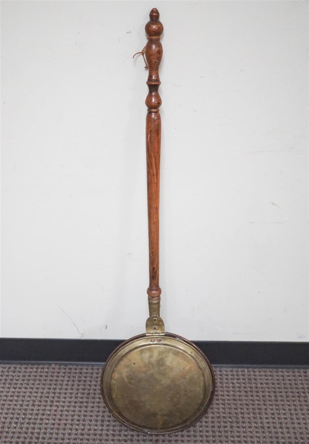 AMERICAN TURNED MAPLE, BRASS AND