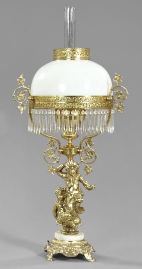 American "Two Putti" Kerosene