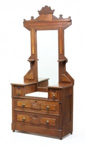 AMERICAN VICTORIAN DRESSER. Th