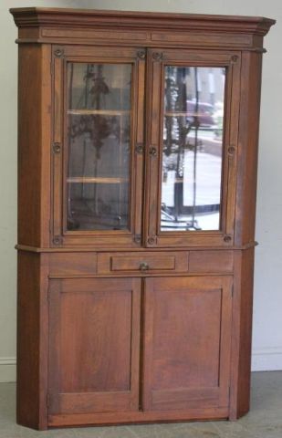 American Victorian Walnut Corner