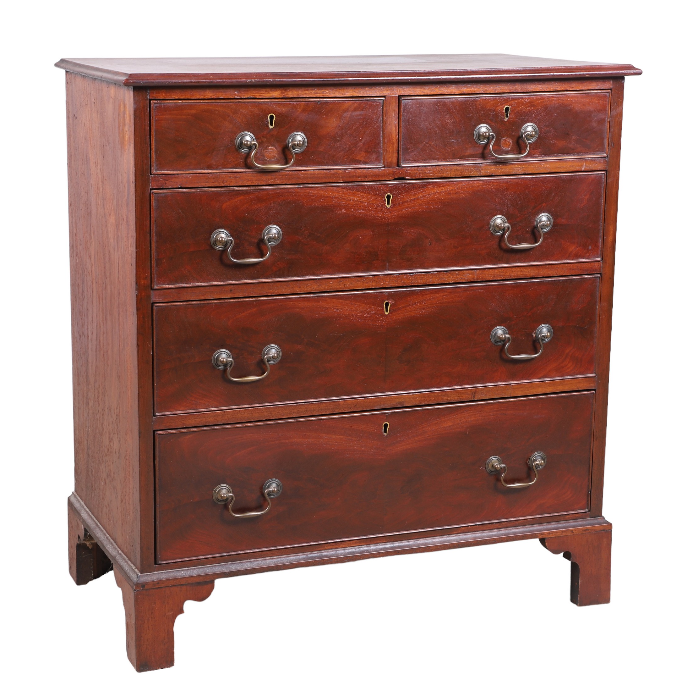 American walnut bachelors chest,