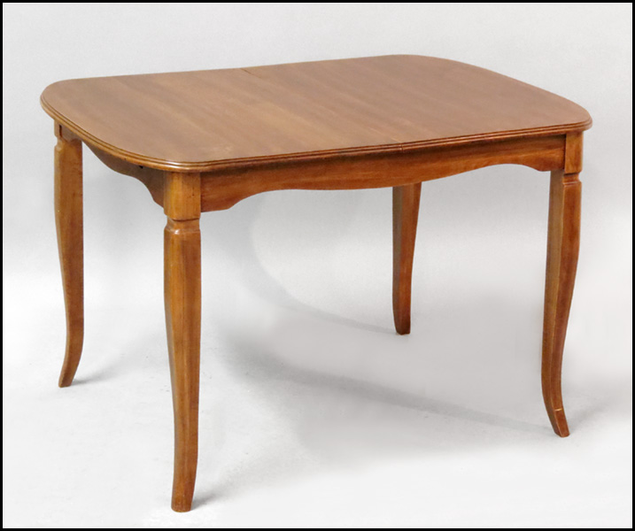 AMERICAN WALNUT DINING TABLE.