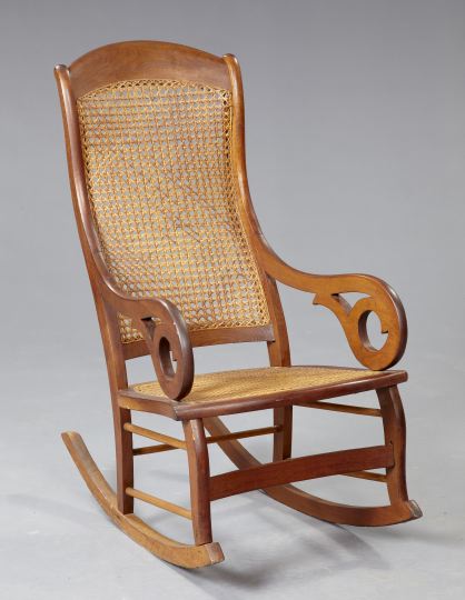American Walnut Rocking Chair, 