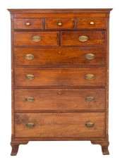 AMERICAN WALNUT TALL CHEST, PE