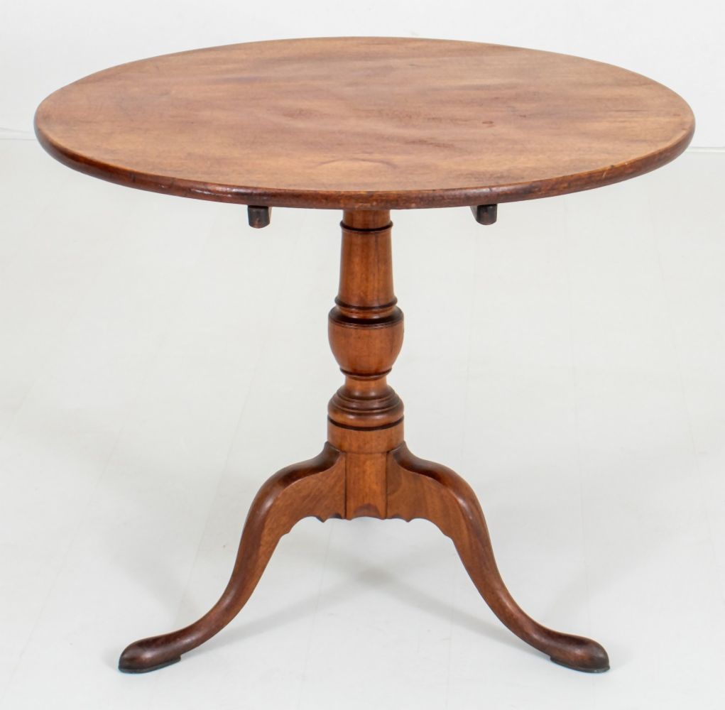 AMERICAN WALNUT TILT TOP TRIPOD