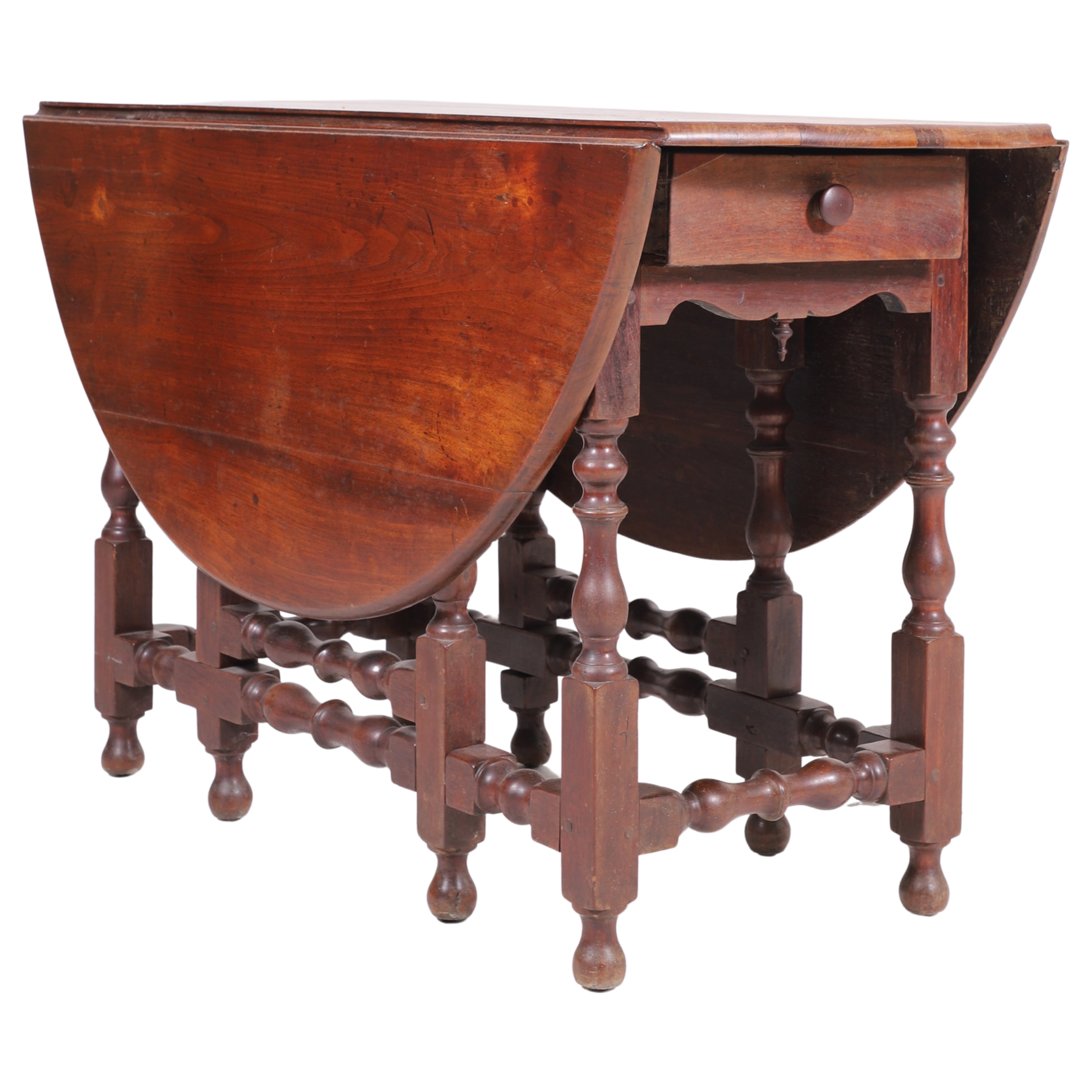 American Walnut Wm & Mary Gateleg