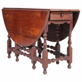 American Walnut Wm & Mary Gate