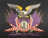 AMERICAN WAR COMMEMORATIVE PAN