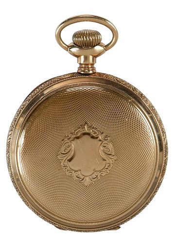 AMERICAN WATCH CO. 14KT. POCKET