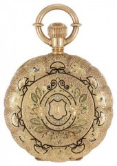 AMERICAN WATCH CO. 18KT GOLD C
