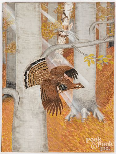 AMERICAN WATERCOLOR AND