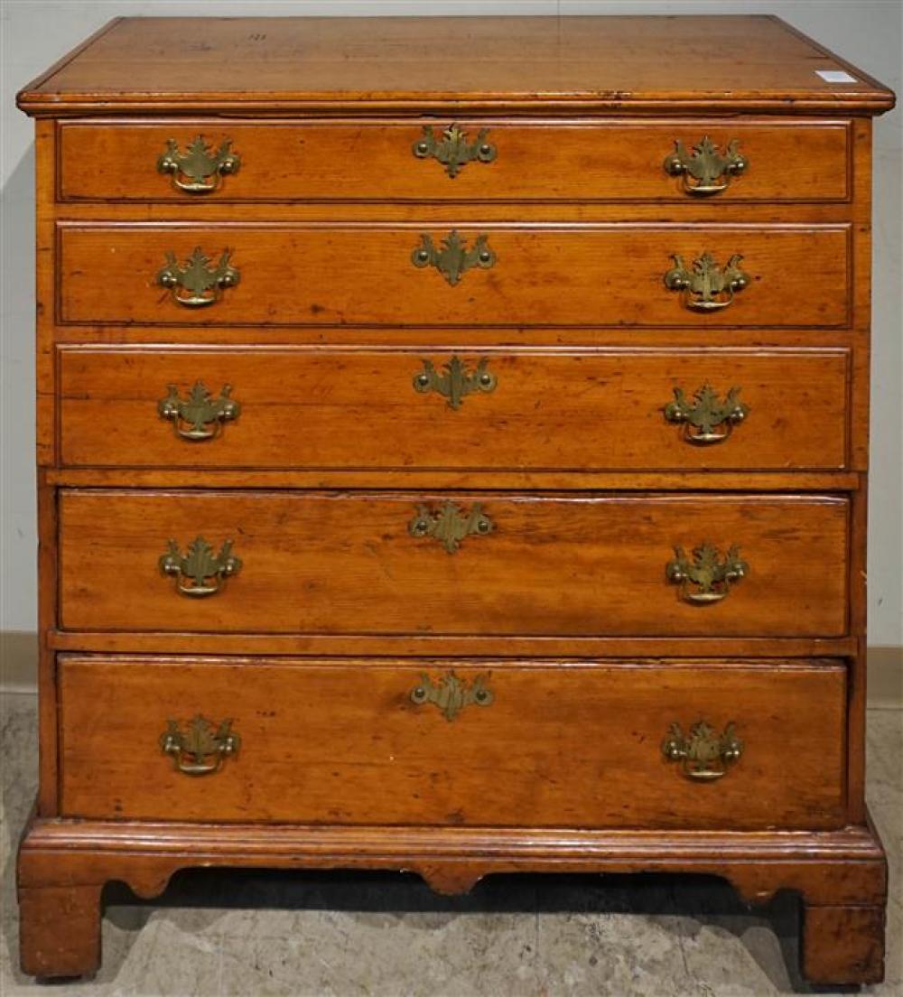 AMERICAN WAXED PINE BLANKET CHEST