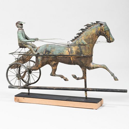 AMERICAN WEATHERVANE HORSE AND