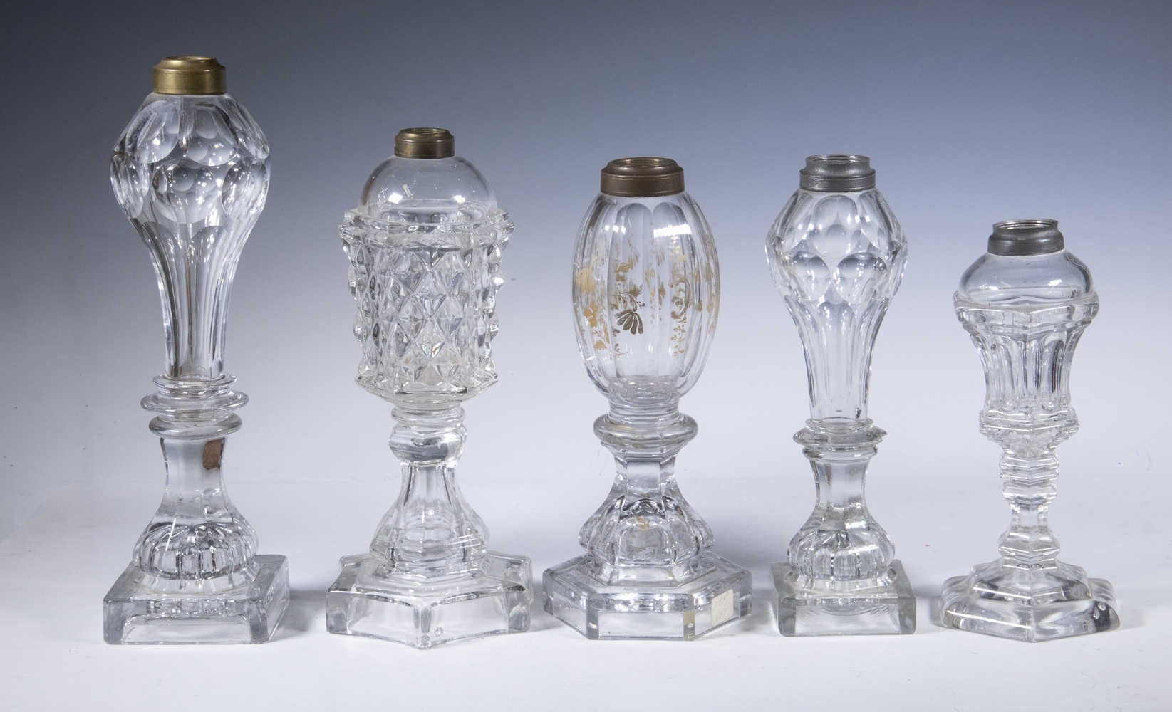 AMERICAN WHALE OIL LAMPS Group of