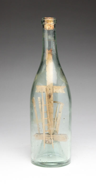AMERICAN WHIMSEY BOTTLE. Early 20th