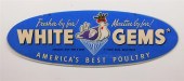 AMERICAN WHITE GEMS POULTRY AD