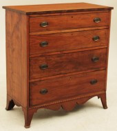 AMERICAN WILD  CHERRY 4 DRAWER