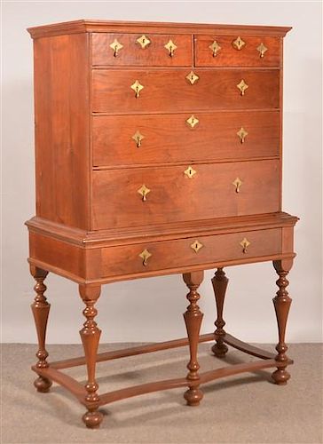 AMERICAN WILLIAM AND MARY WALNUT