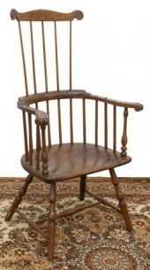 AMERICAN WINDSOR COMB-BACK ARM