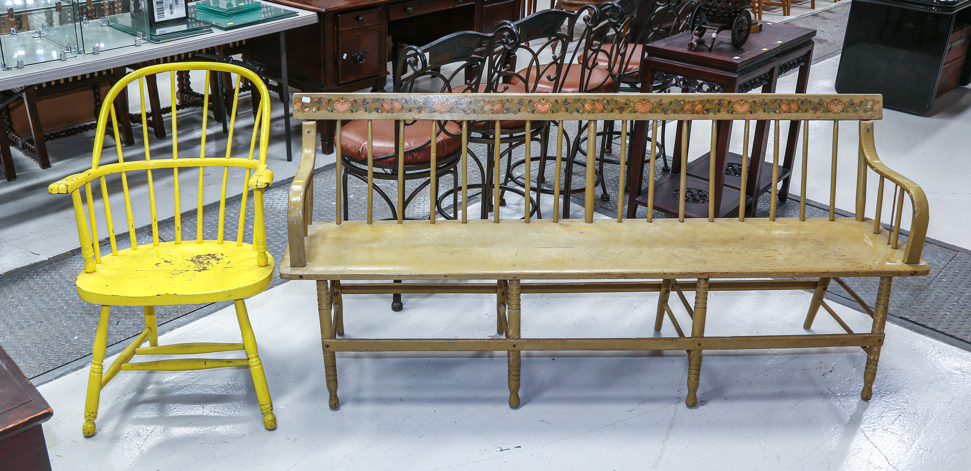 AMERICAN WINDSOR STYLE POPLAR &