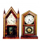 American wood case mantel cloc