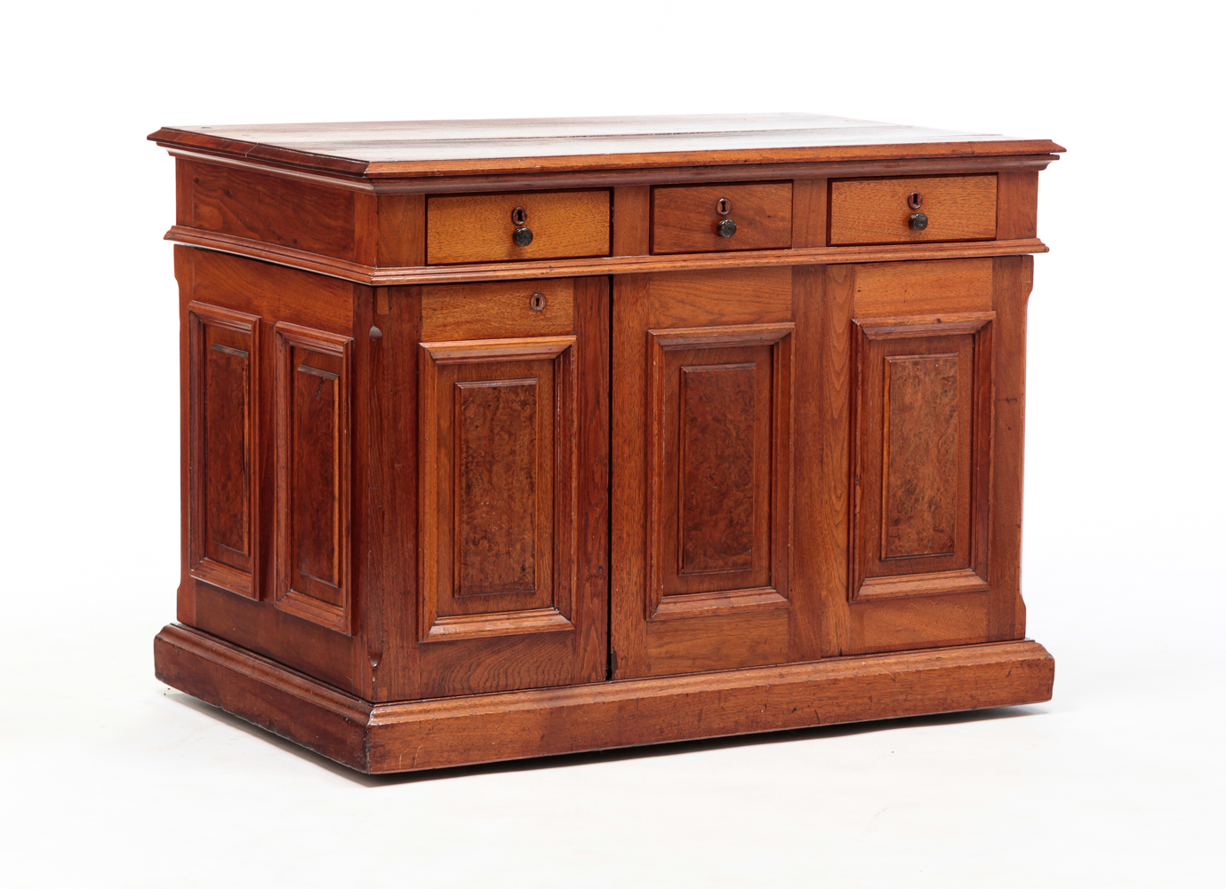 AMERICAN WOOTON FLAT TOP DESK.