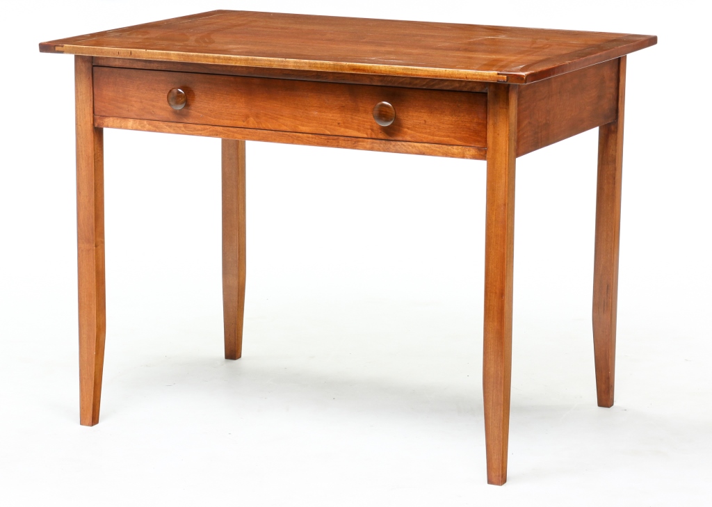 AMERICAN WORK TABLE. Late 20th
