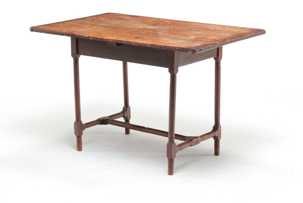 AMERICAN WORK TABLE. Mid 19th