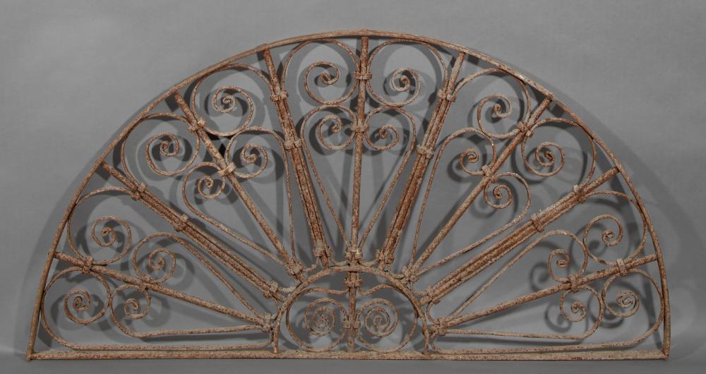 AMERICAN WROUGHT IRON WINDOW