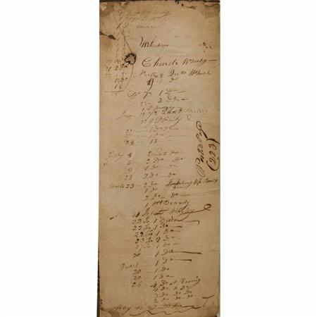 [AMERICANA] A manuscript accounts