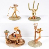 AMERICANA FOLK ART TELEPHONE W