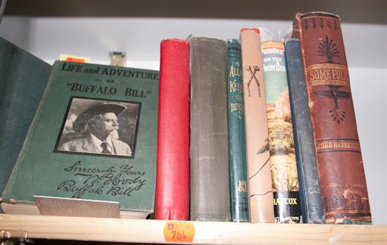 (AMERICANA: THE WEST)  Eight titles