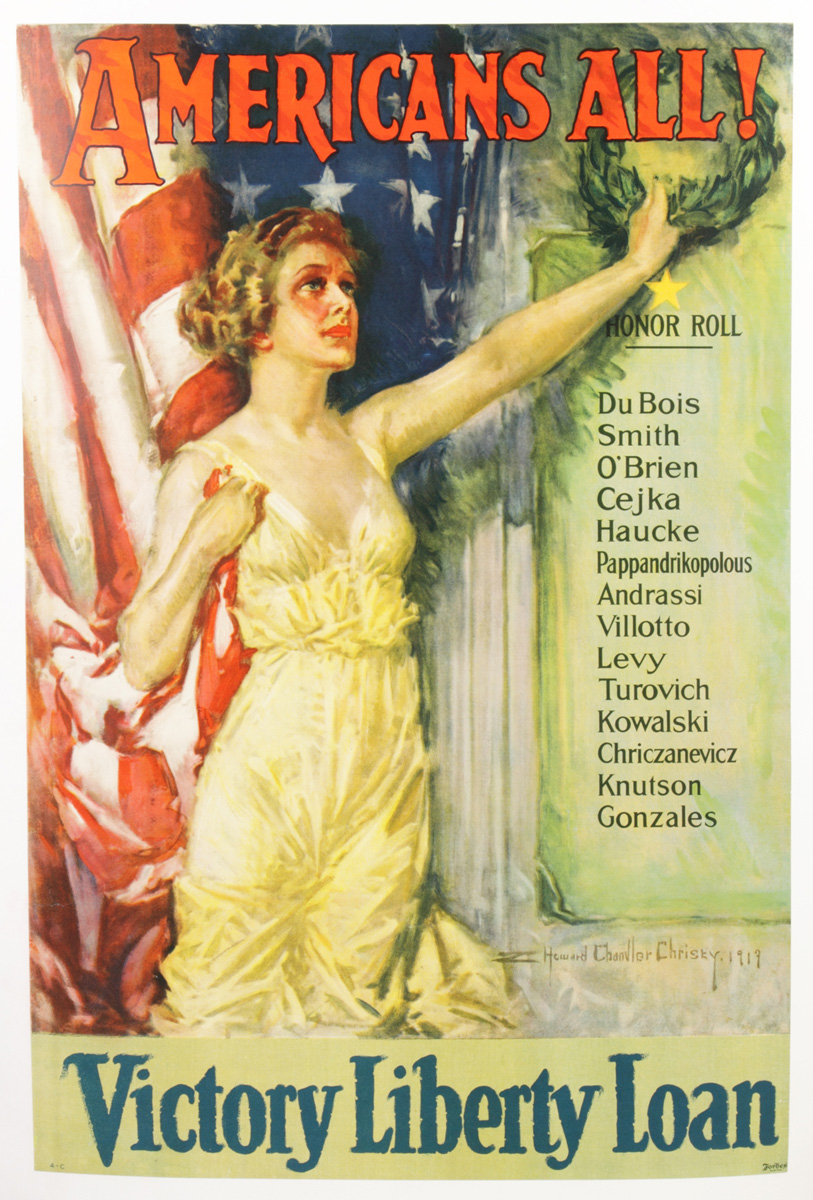 ''Americans All Victory Liberty