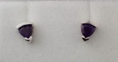 AMETHYST AND FOURTEEN KARAT GO