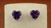 AMETHYST AND FOURTEEN KARAT GO