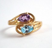 AMETHYST, BLUE TOPAZ AND FOURT