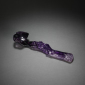 AMETHYST - CARVED RUYI ORNAMEN