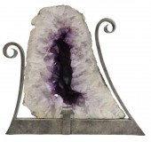 AMETHYST CATHEDRAL GEODE ON IR