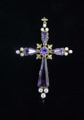 AMETHYST, DIAMOND AND EIGHTEEN