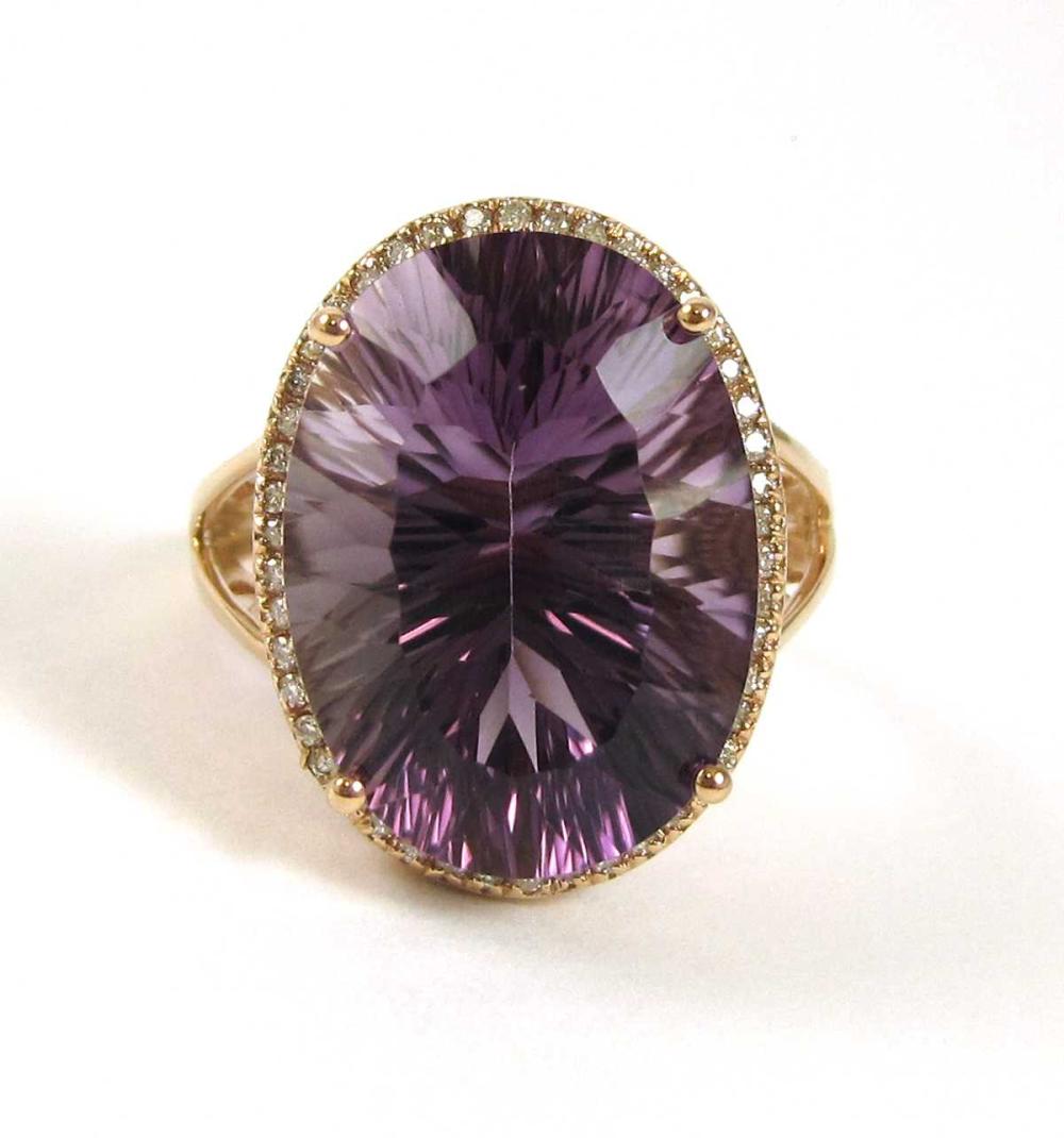 AMETHYST, DIAMOND AND FOURTEEN