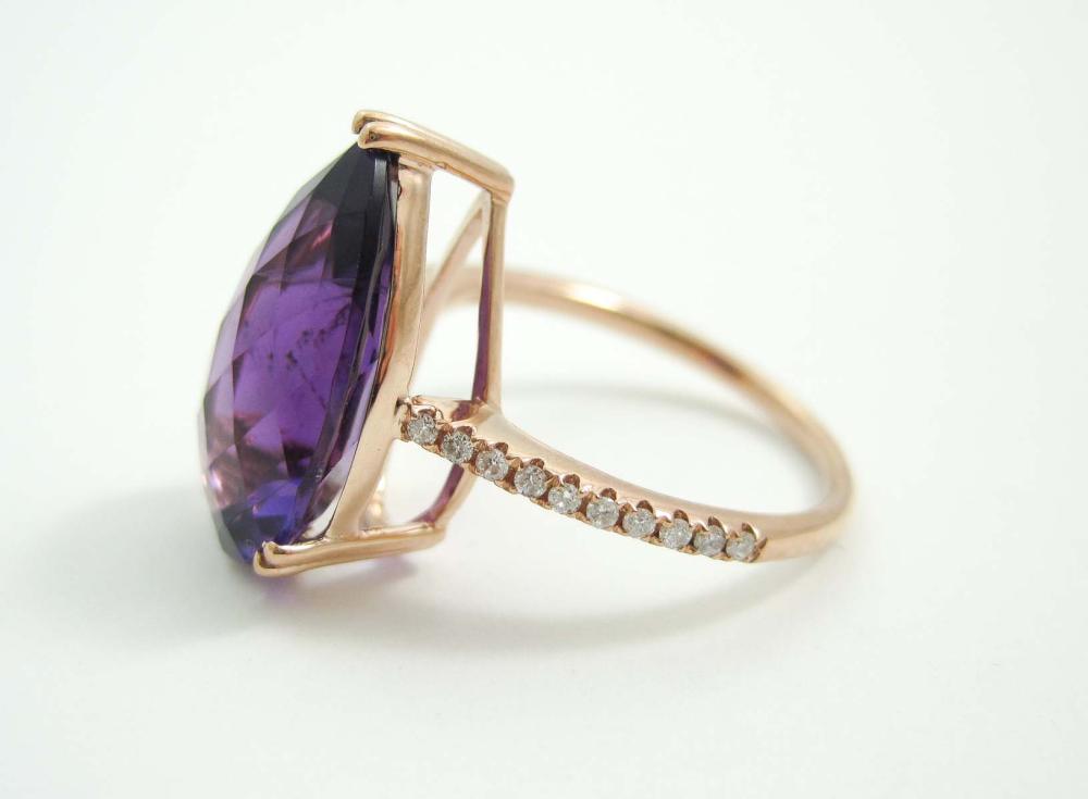 AMETHYST, DIAMOND AND FOURTEEN