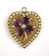 AMETHYST, PEARL AND FOURTEEN K