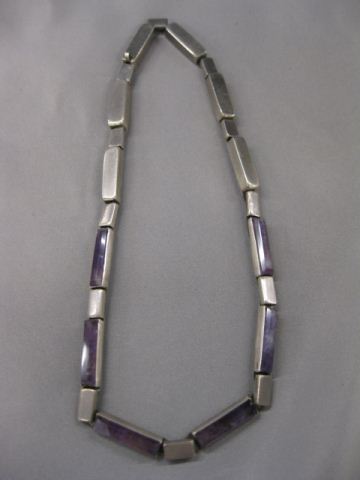 Amethyst & Sterling Necklaceby
