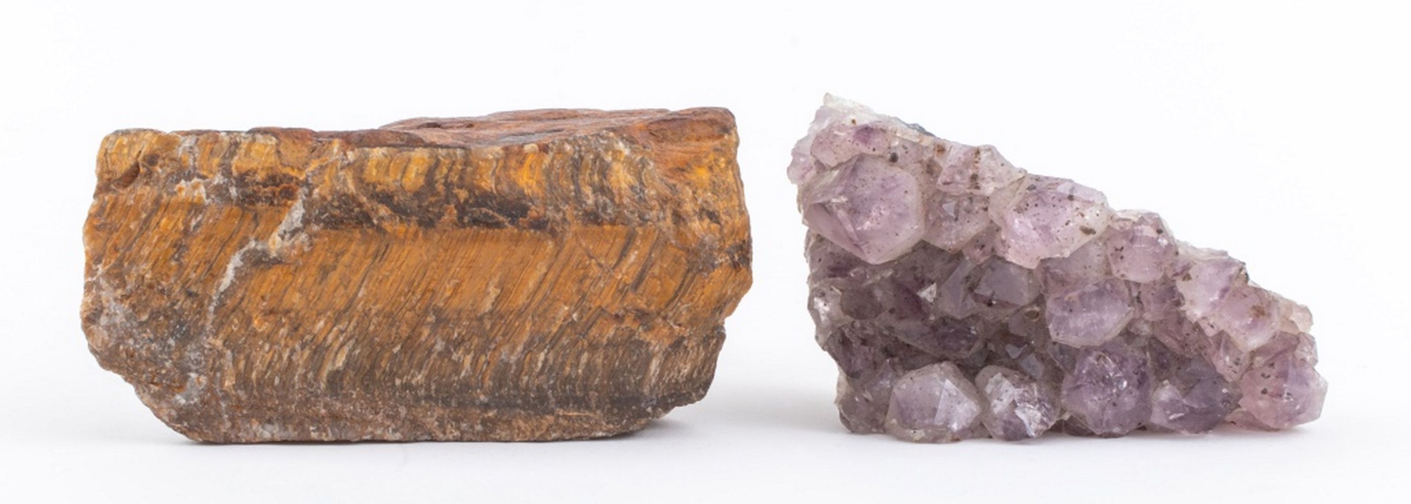 AMETHYST & TIGER'S EYE MINERAL