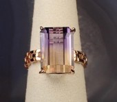 AMETRINE AND FOURTEEN KARAT GO